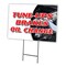 Signmission Tune Ups Brakes Oil Cha Yard & Stake outdoor plastic coroplast window, 1216-Tune Ups Brakes Oil Cha C-1216-DS-Tune Ups Brakes Oil Cha - alternate 1